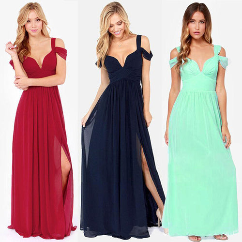 Vestido Largo Estilo Griego con Pliegues — Elegancia Maxi