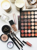 Paleta maquillaje nudes sombras ojos glamour